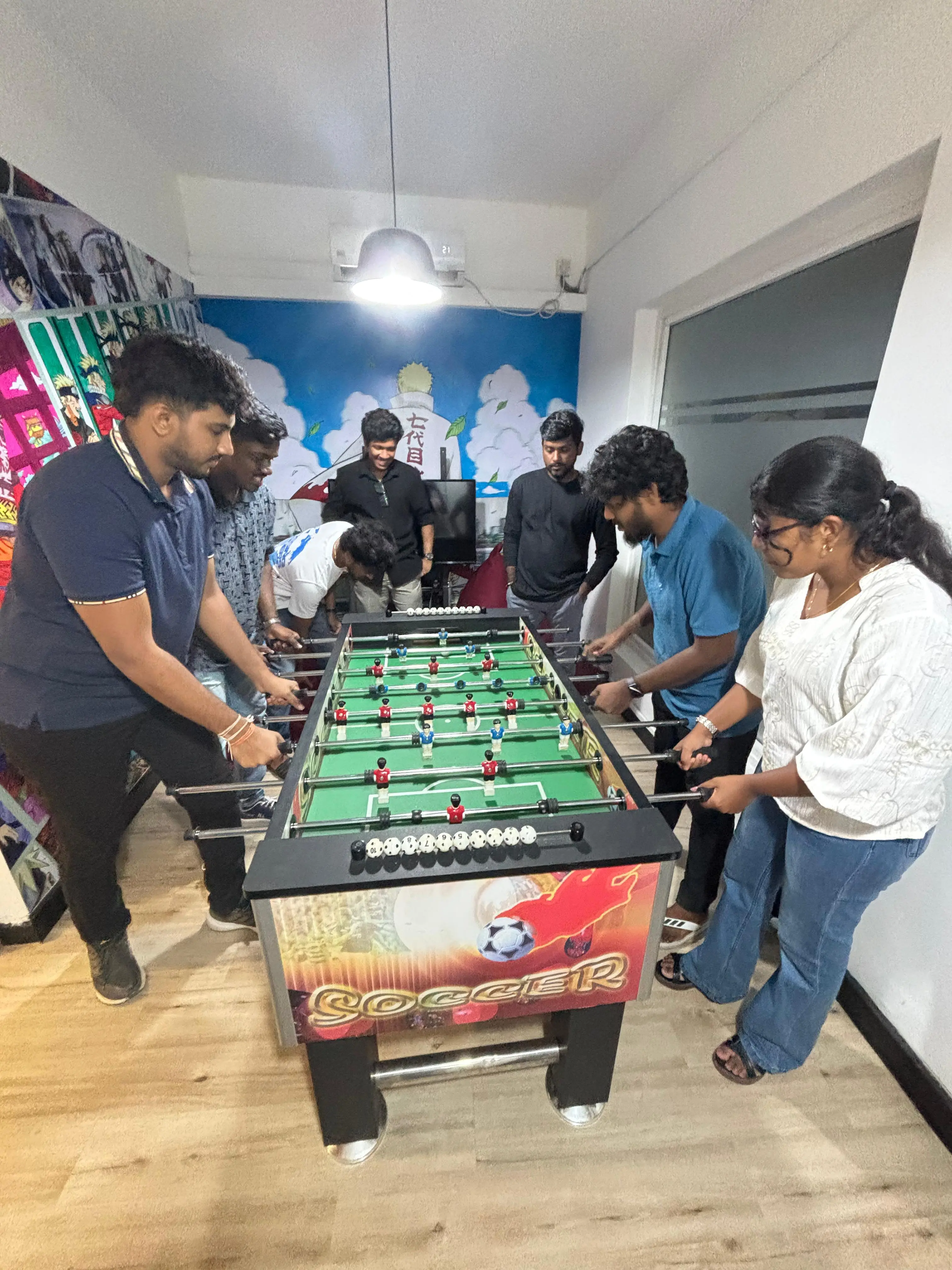 foosball play