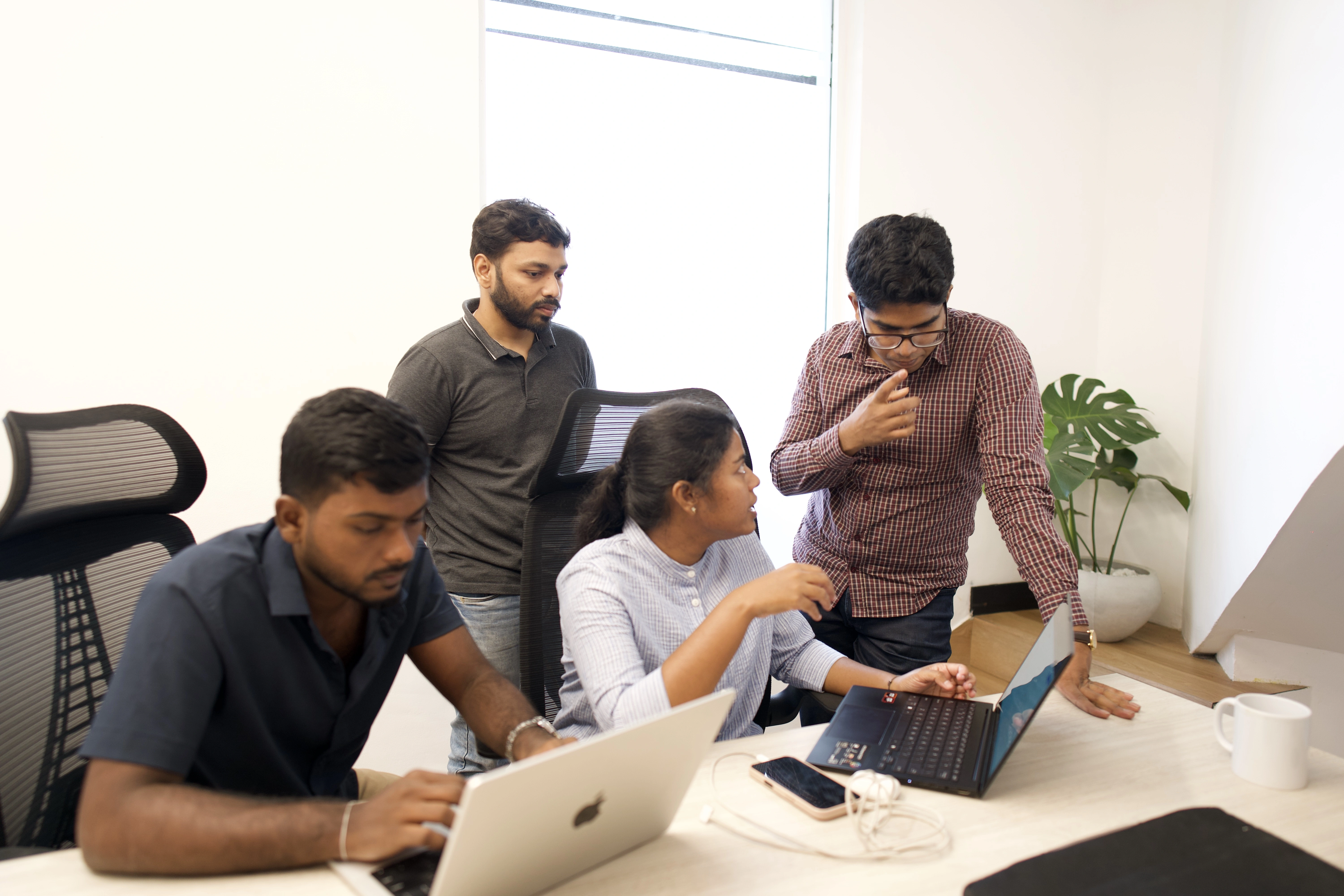 The SoftSora engineering floor in Colombo