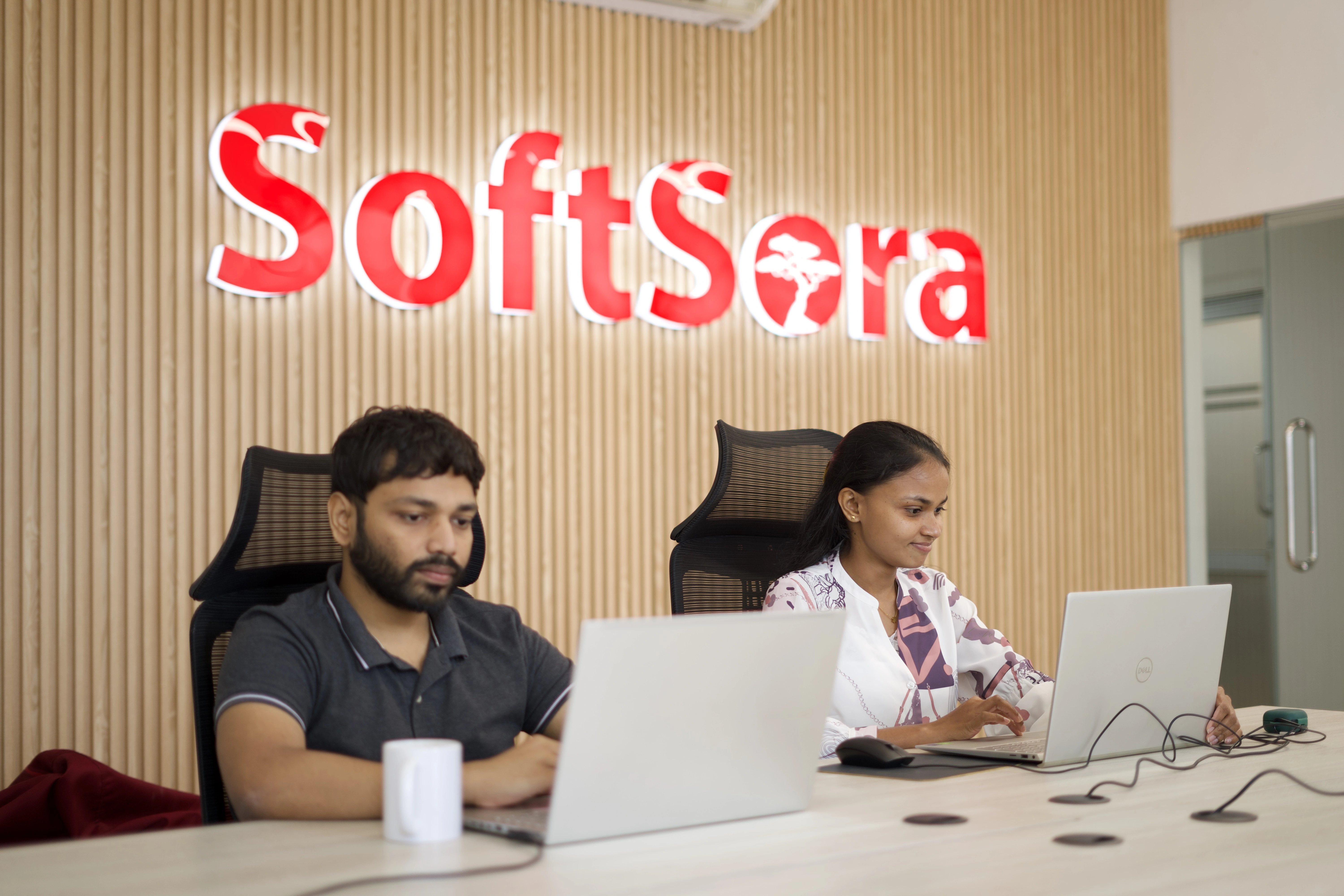 The SoftSora engineering floor in Colombo